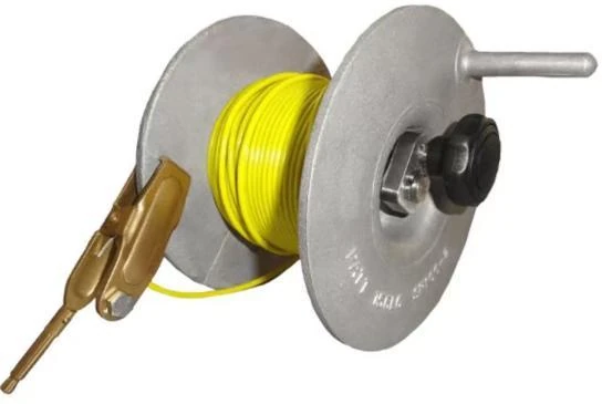 Lockable static earthing reel LSR100